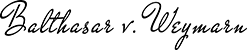 Balthasar von Weymarn Logo