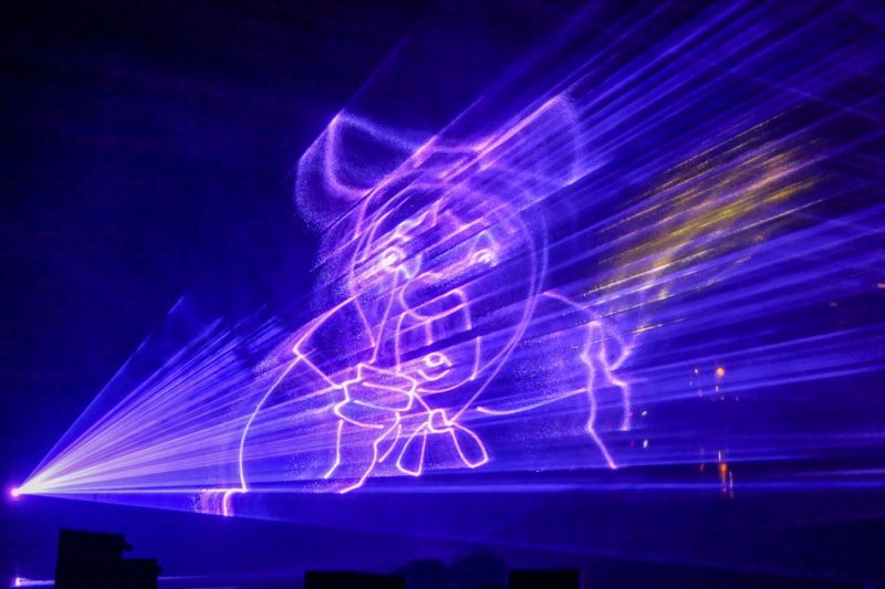 Lasershow Stadtgrabenfest Lasershow Stadtgrabenfest